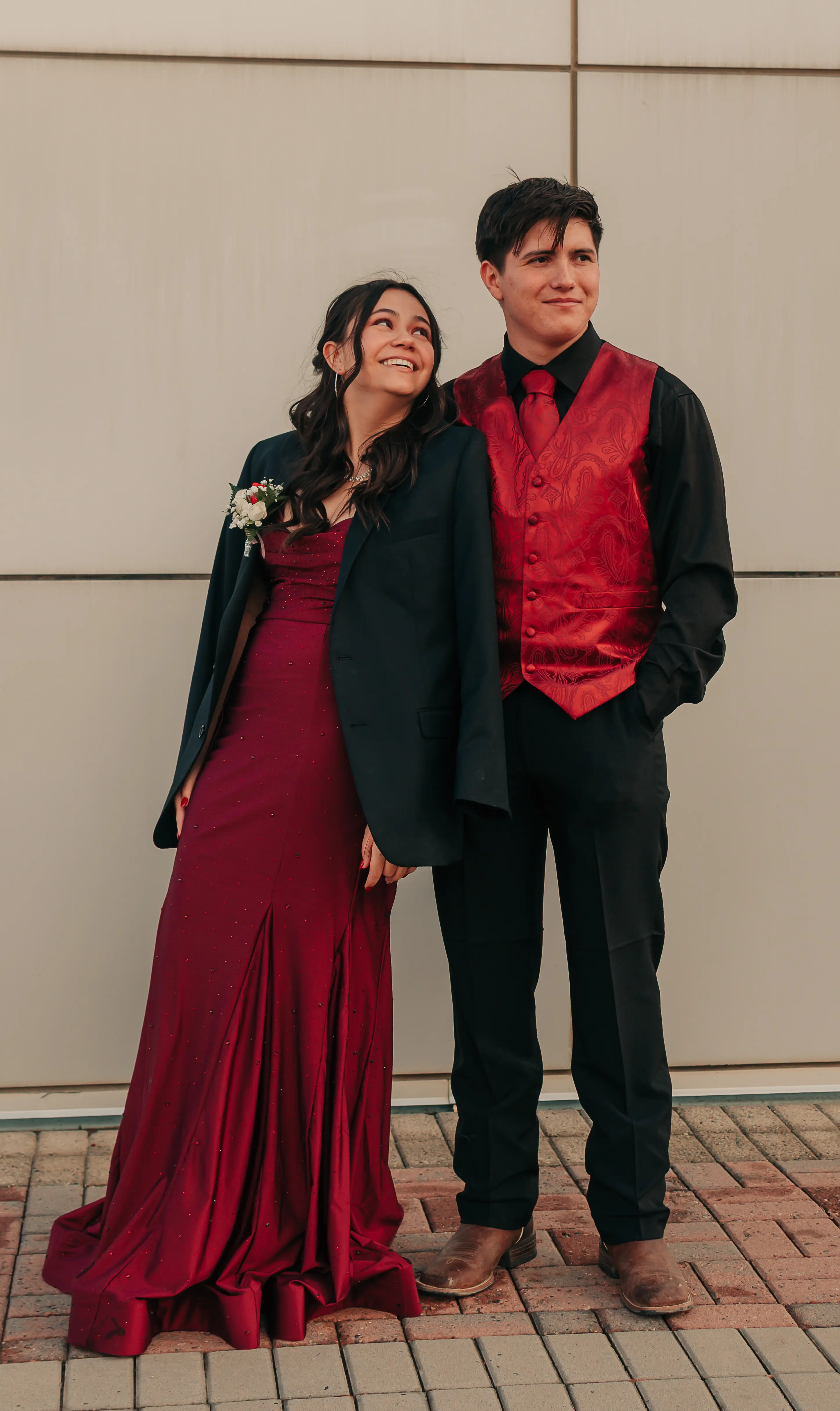 Prom Couple Portrait