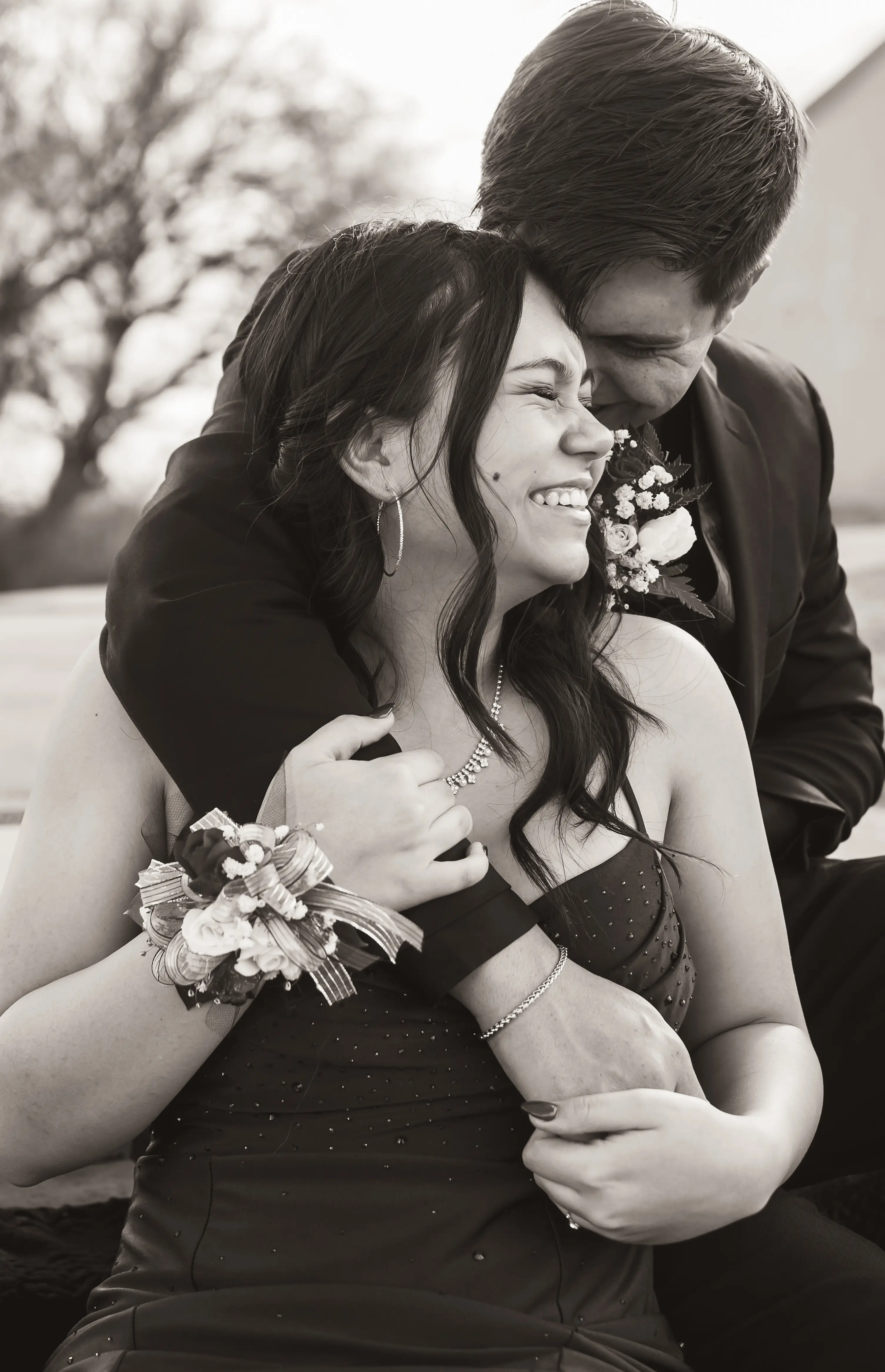 Prom Couple Portrait