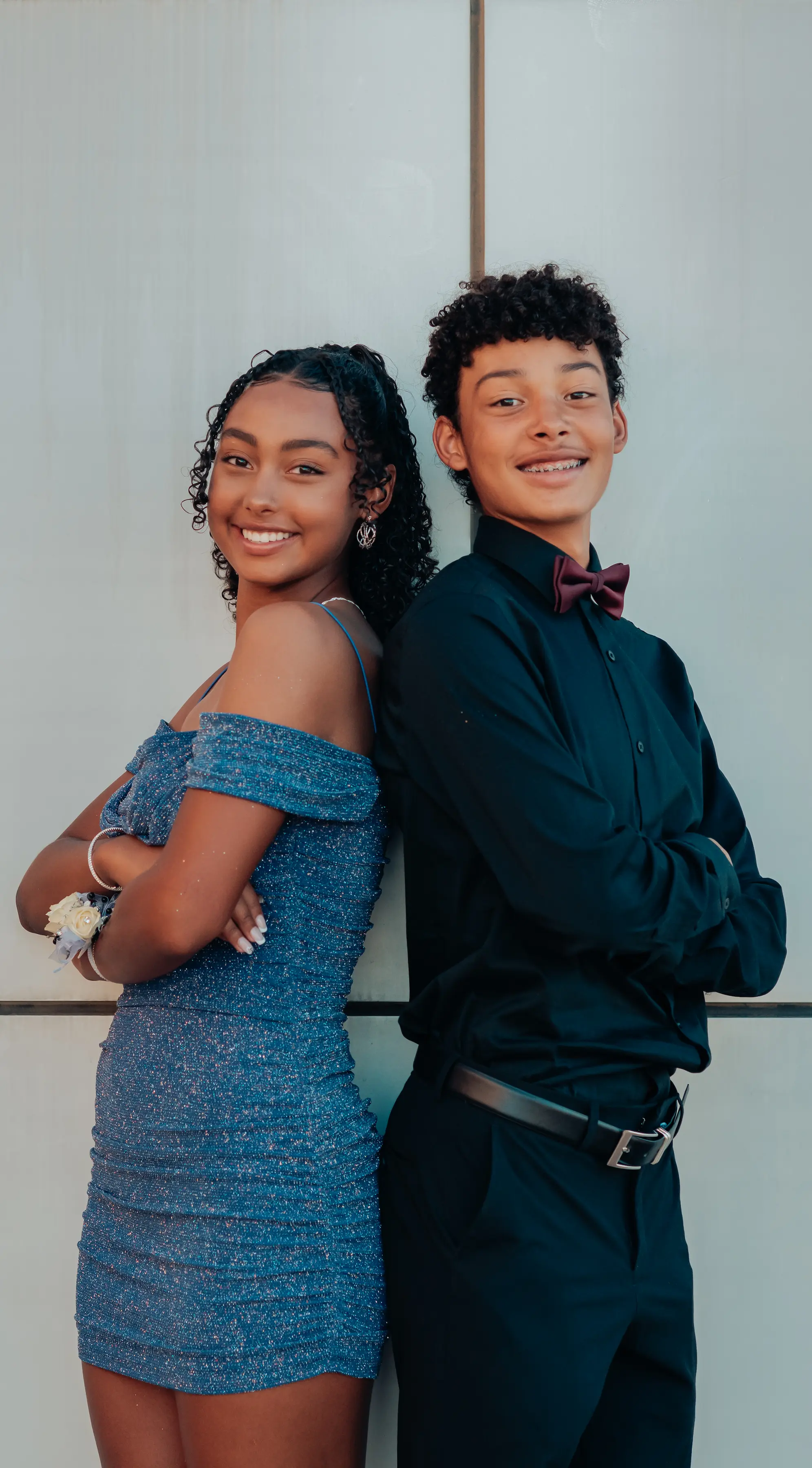 Sibling Homecoming Portrait