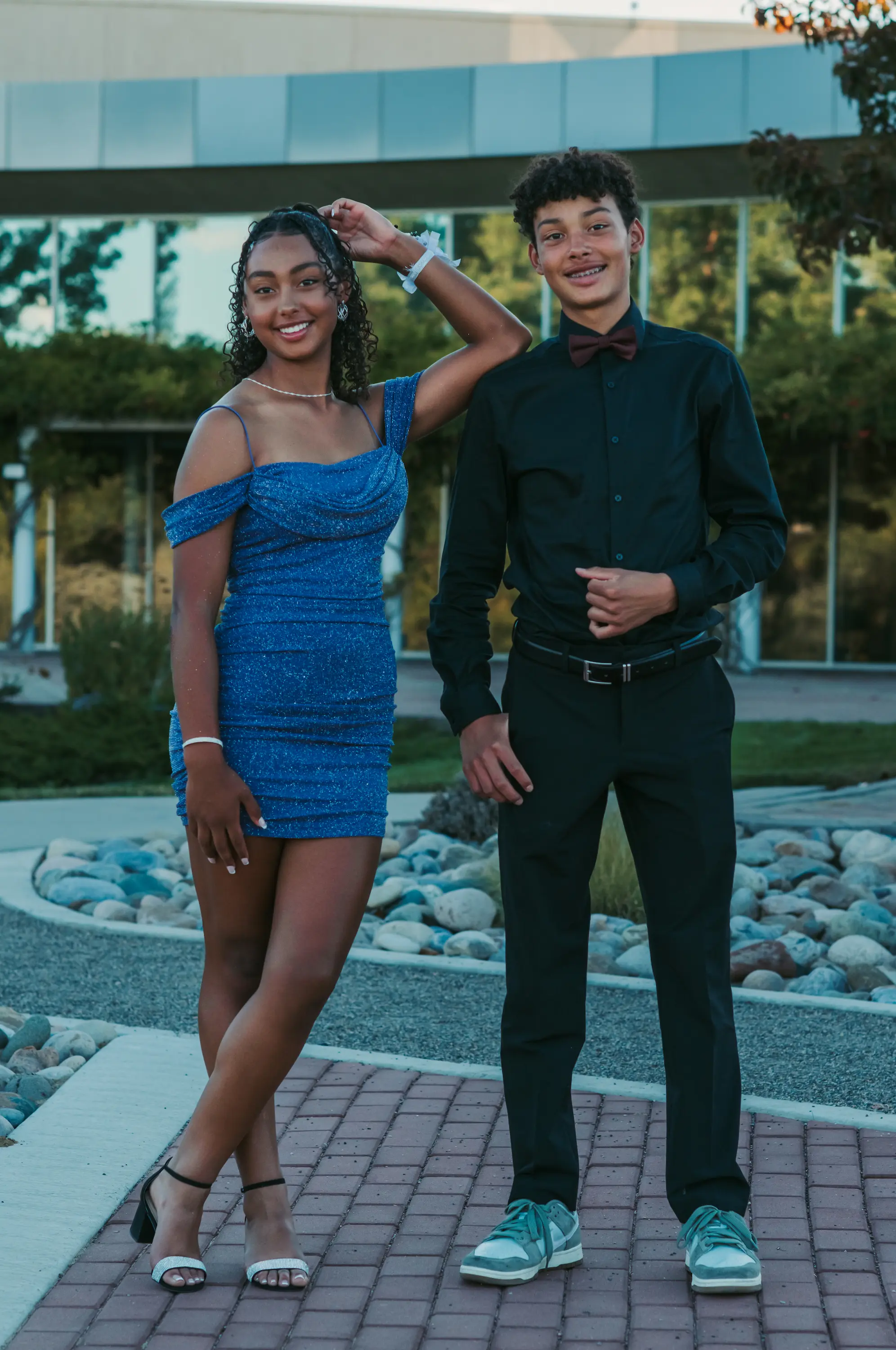 Homecoming Sibling Portrait