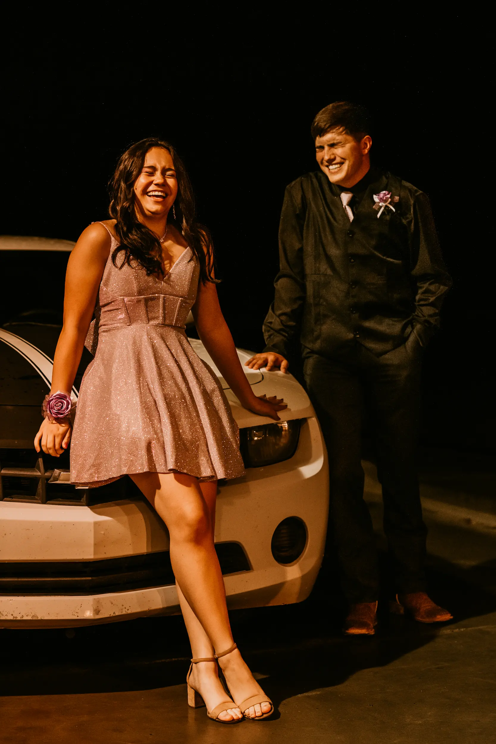 Prom Couple Portrait